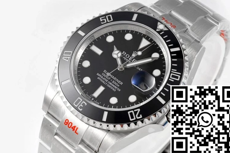 SmoothTexture Submariner Black Date M126610LN-0001 1217 Rolex Dial Factory 41MM ROF 0808